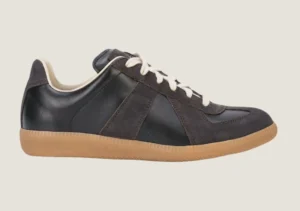 Maison Margiela Replica - Nappa Leather & Suede / Black / Honey Sole
