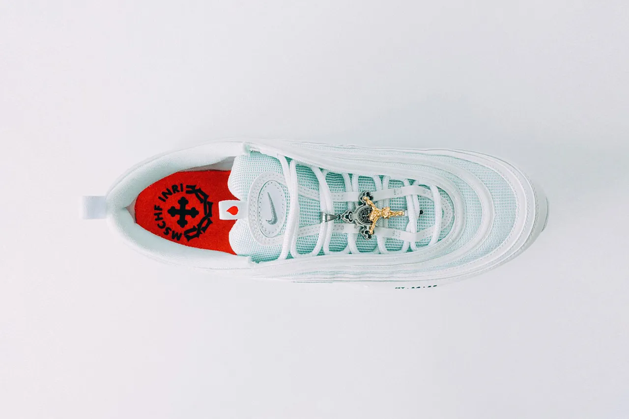 Nike Air Max 97 x MSCHF - INRI Jesus - Image 4