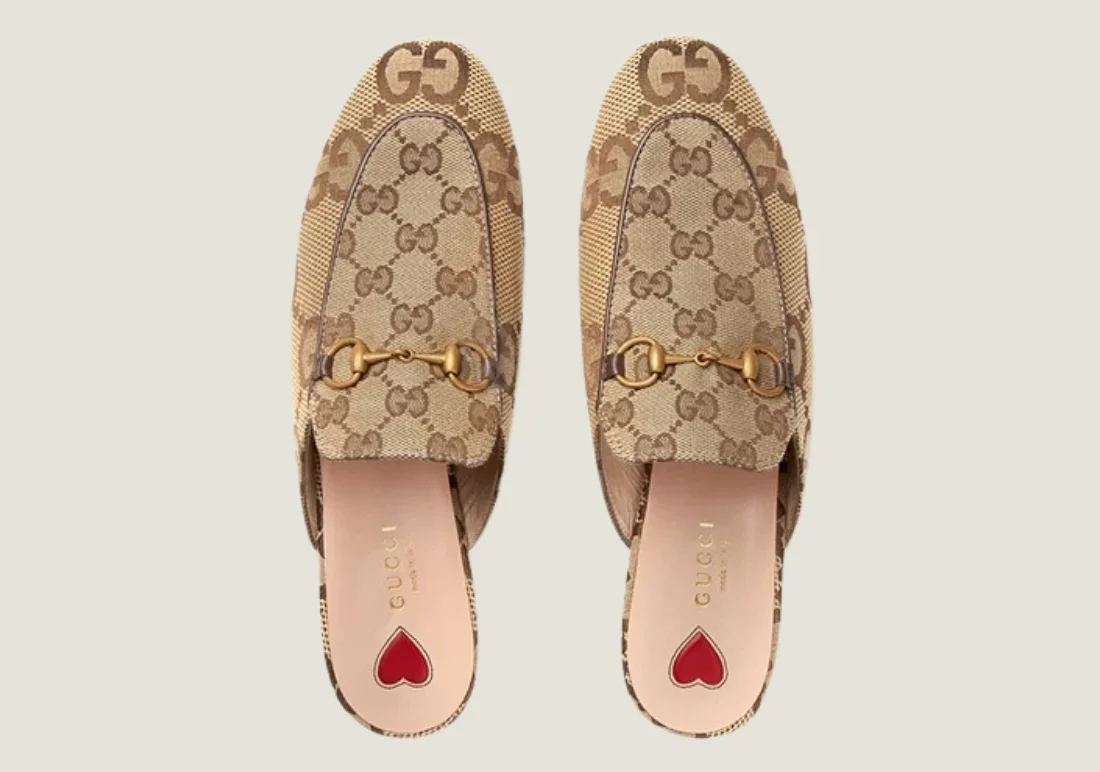 Gucci Princetown Slipper - Jumbo GG Camel - Image 3