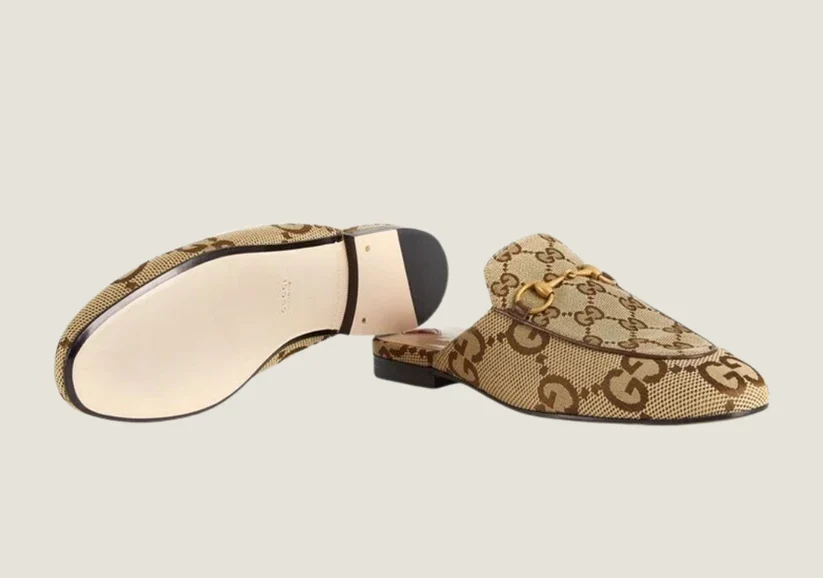 Gucci Princetown Slipper - Jumbo GG Camel - Image 5