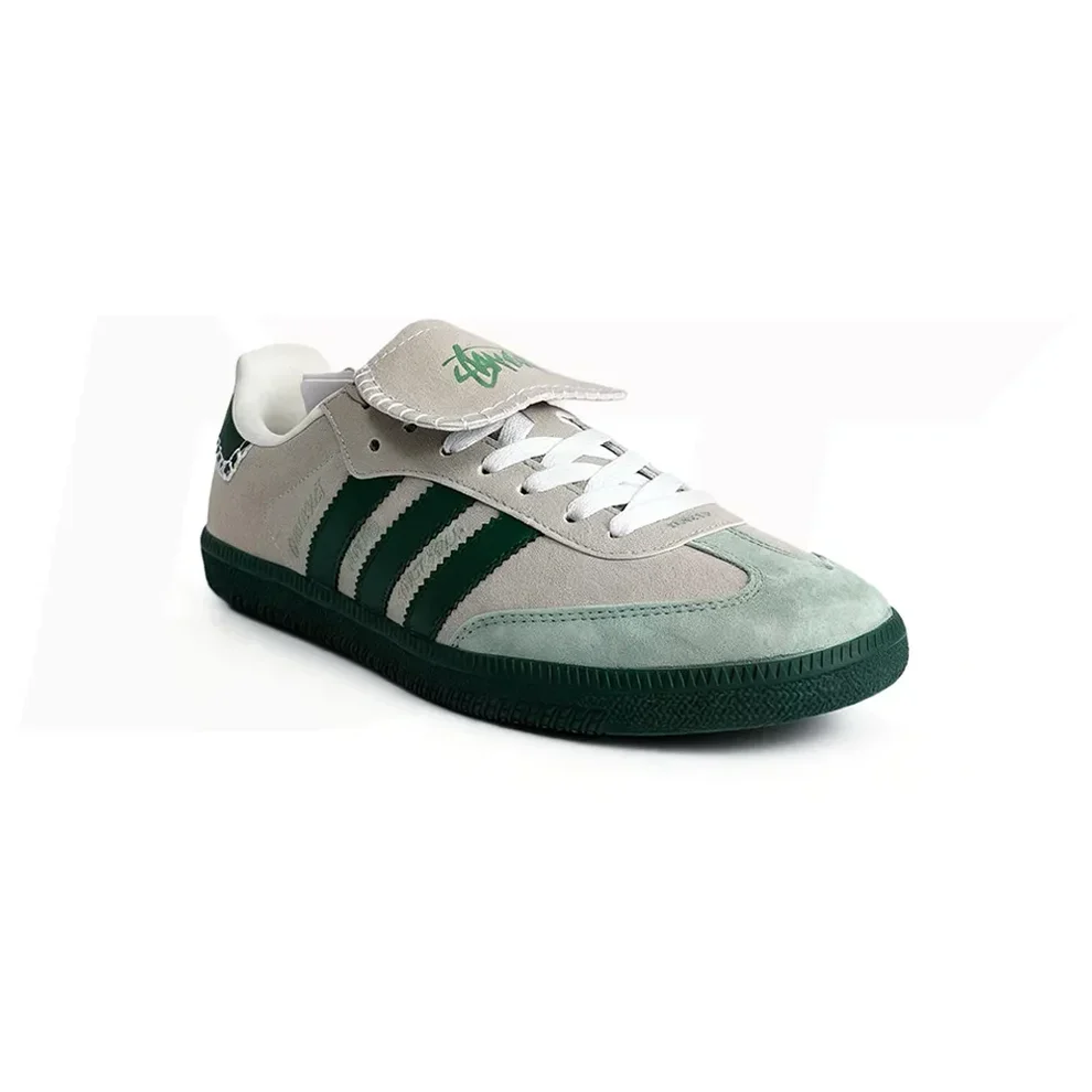 Adidas Samba x Wales Bonner - Cream White / green - Image 2