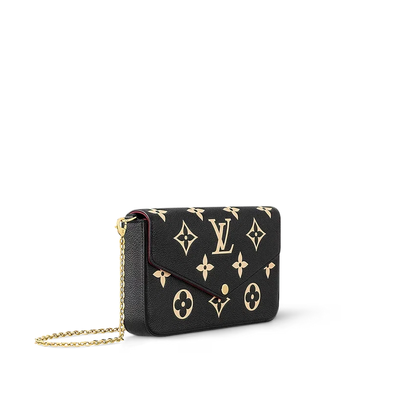 Louis Vuitton Felicie Pouch - Black Beige - Image 2