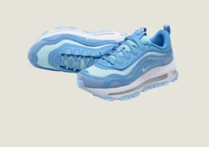 Alternative view of Nike Air Max 97 Futura - Blue / White