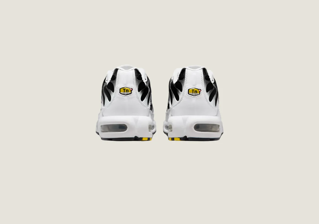 Nike Air Max Plus - White / Black / Pewter Grey - Image 3