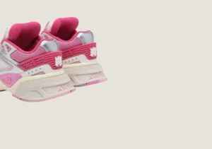 Alternative view of AMIRI MA Runner - Fuchsia Pink / White / Silver