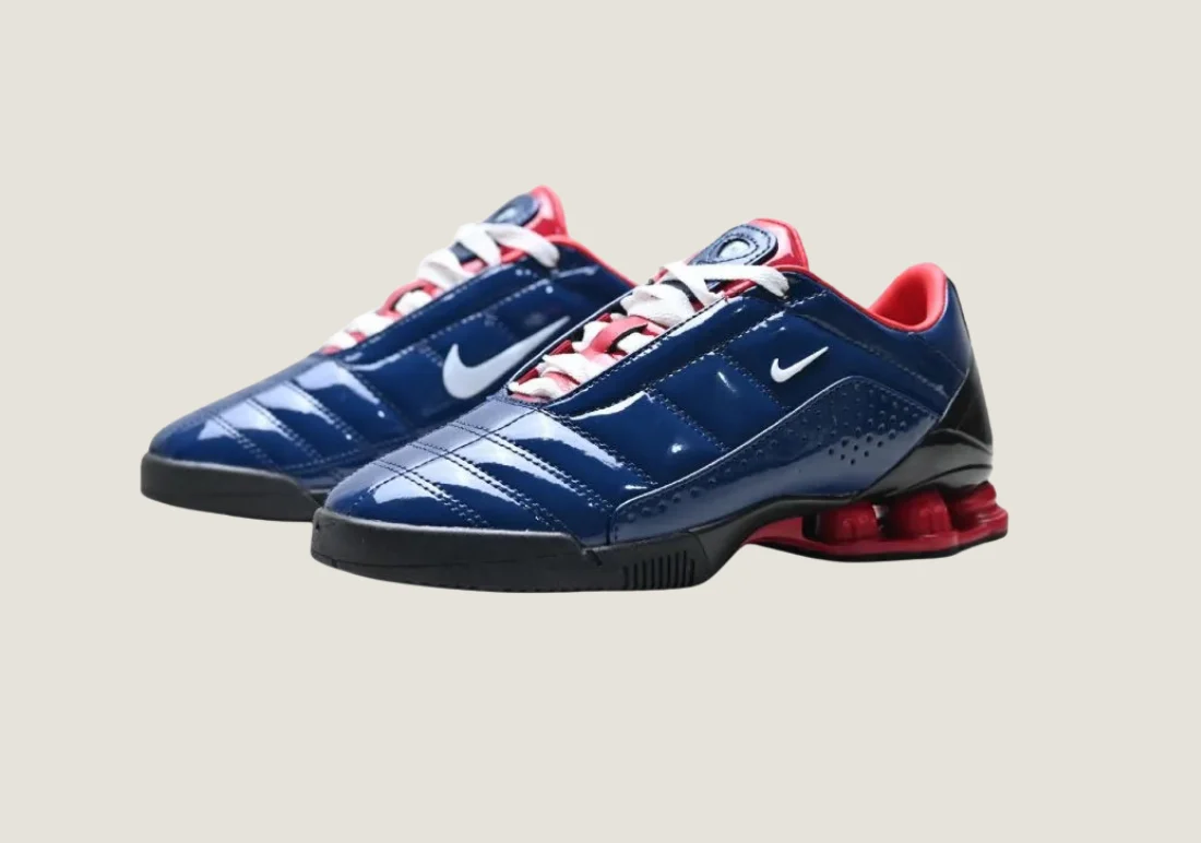 Nike Total 90 Shox Secutor Maha Amsterdam Navy Red - Image 2