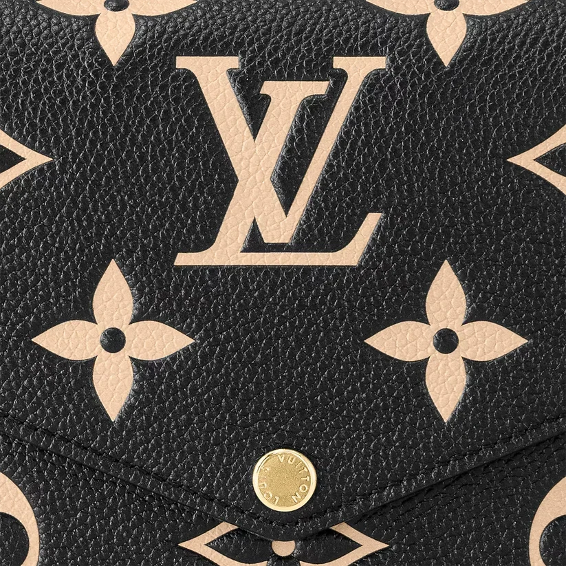 Louis Vuitton Felicie Pouch - Black Beige - Image 3