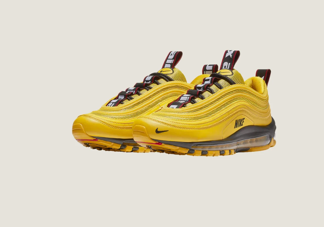 Nike Air Max 97 Citron Brillant Yellow / Black - Image 2