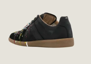 Alternative view of Maison Margiela Replica - Nubuck Leather & Velour / Paint Splatter