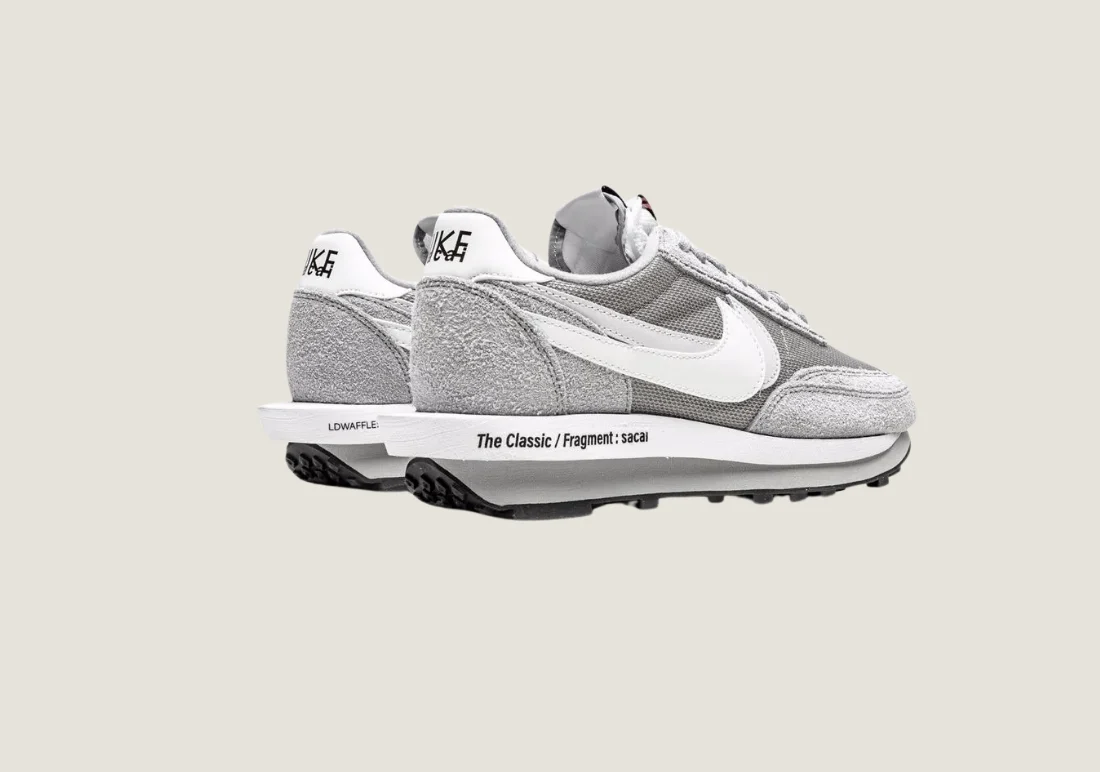 Nike LDWaffle x Sacai x Fragment - Grey - Image 3