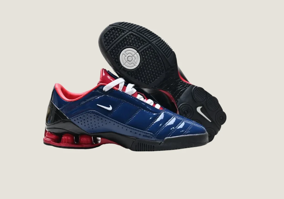 Nike Total 90 Shox Secutor Maha Amsterdam Navy Red - Image 3