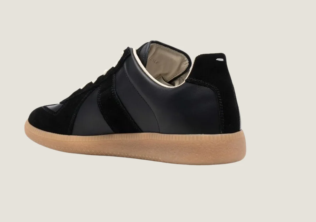Maison Margiela Replica - Nappa Leather / Black / Honey Sole - Image 4