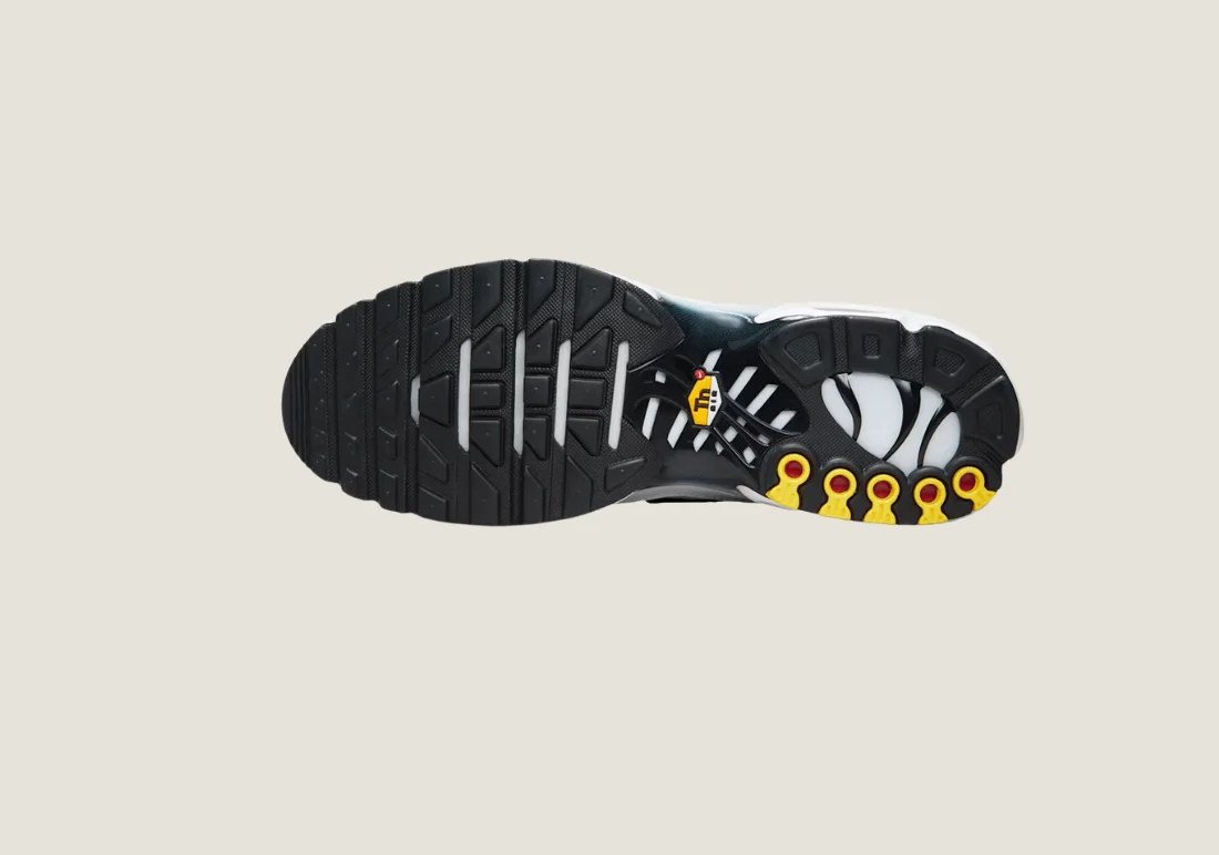 Nike Air Max Plus - White / Black / Pewter Grey - Image 5