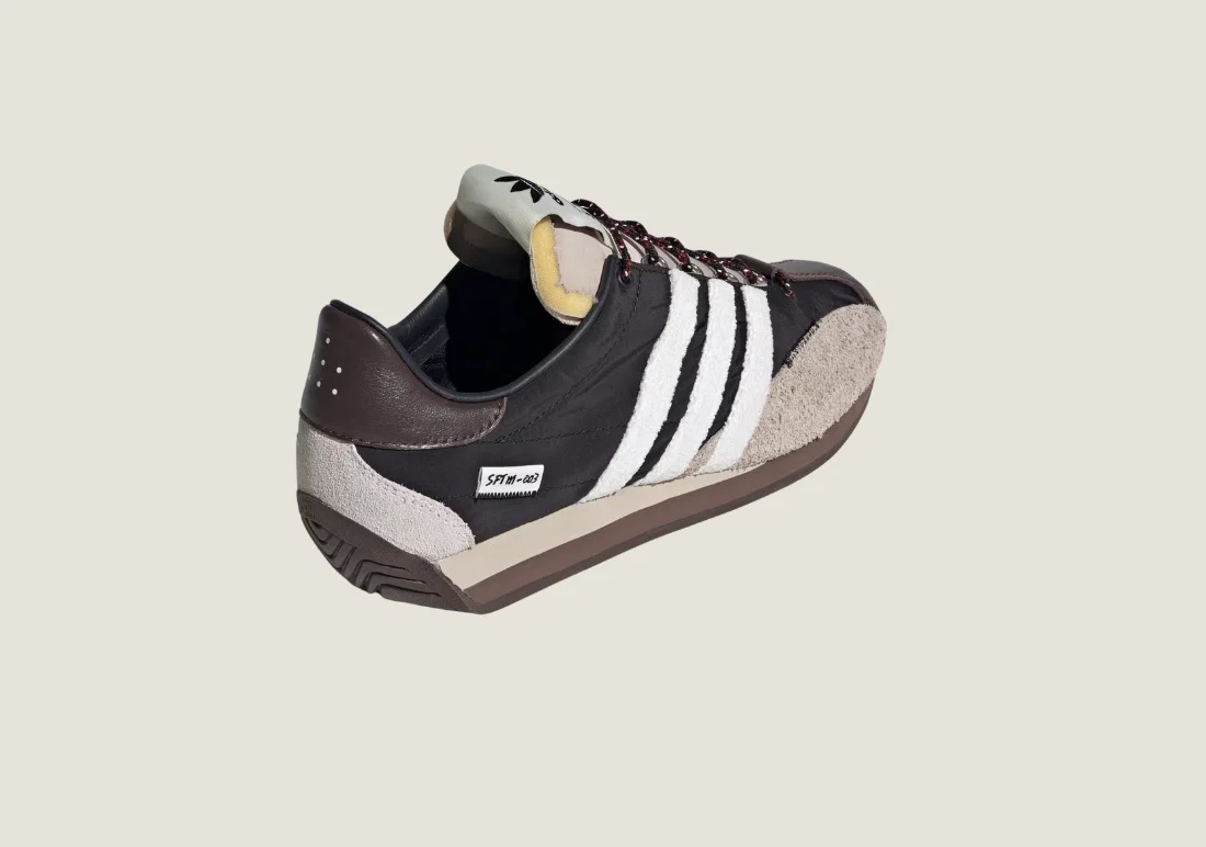 Adidas Country OG x Song for the Mute - Black / White / Brown - Image 5