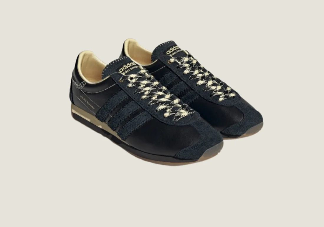 Adidas Country OG x Bonner - Core Black / Easy Yellow - Image 2