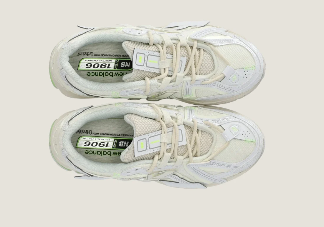 New Balance 1906A - White / Green - Image 3