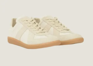 Alternative view of Maison Margiela Replica - Nappa Leather & Suede / Beige / Honey Sole