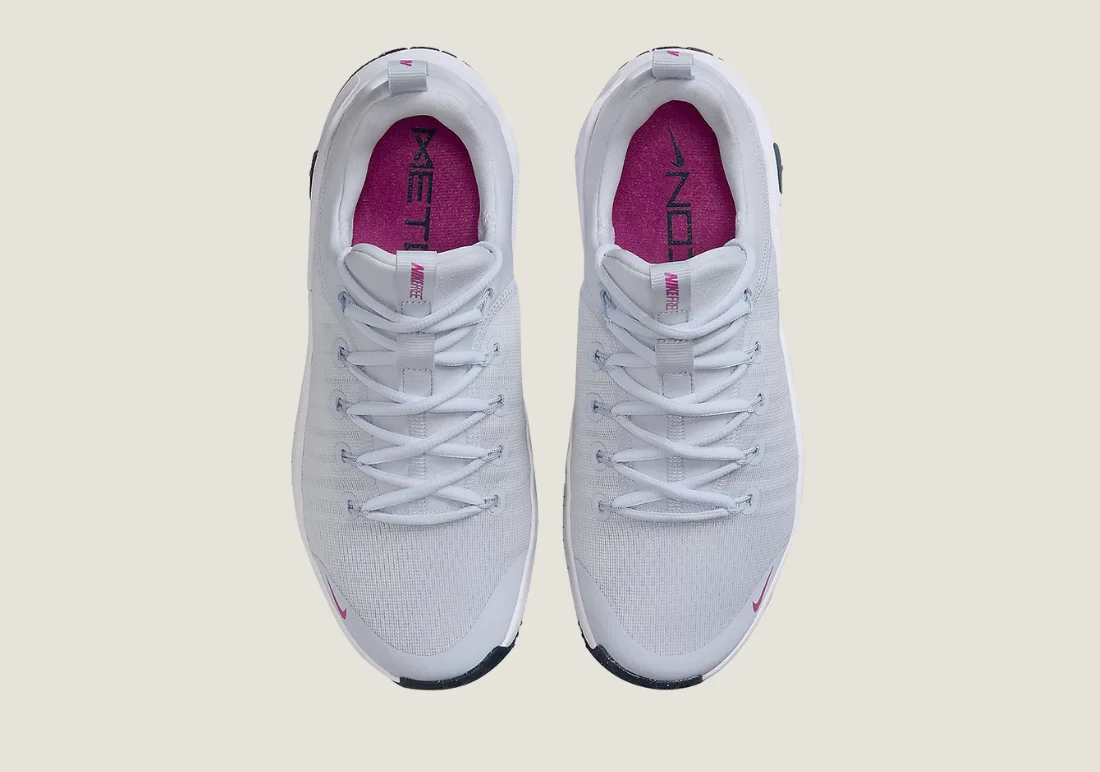 Nike Free Metcon 6 - Women's Grey / Pink - Image 3
