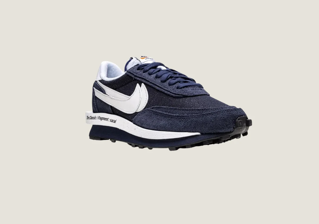 Nike LDWaffle x Sacai x Fragment - Navy - Image 2