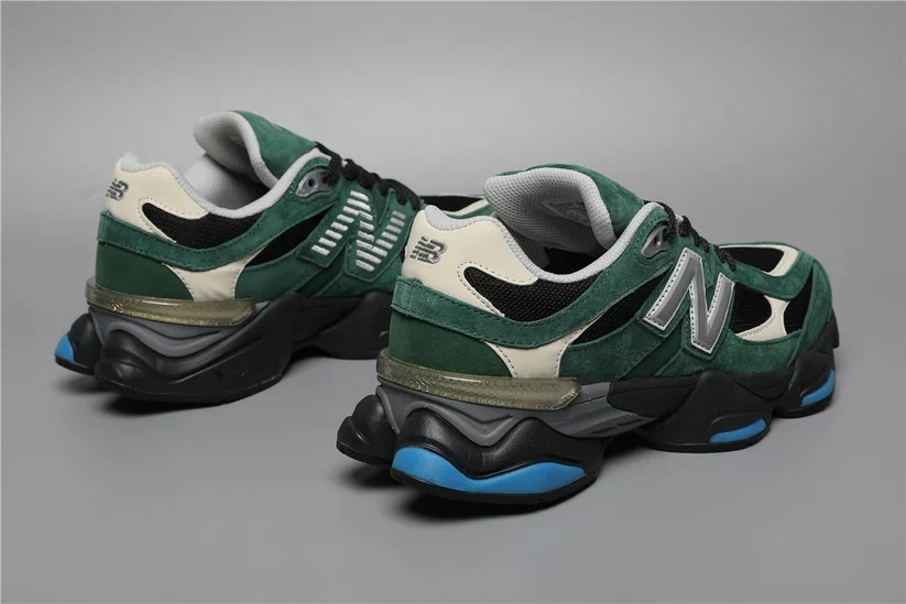 New Balance 9060 - Green White - V2 - Image 8