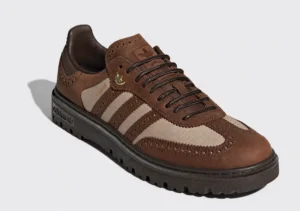 Alternative view of Adidas Samba Winterized - Earth Strata / Trace Brown