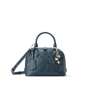 Louis Vuitton Alma BB Blue Monogram Print
