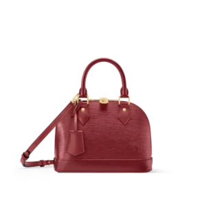Louis Vuitton Alma BB Red Monogram Print
