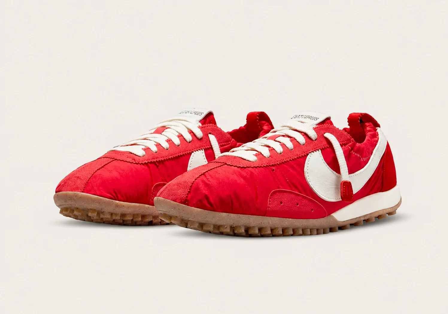 Nike x Jacquemus Moon Shoe - University Red / White - Image 2