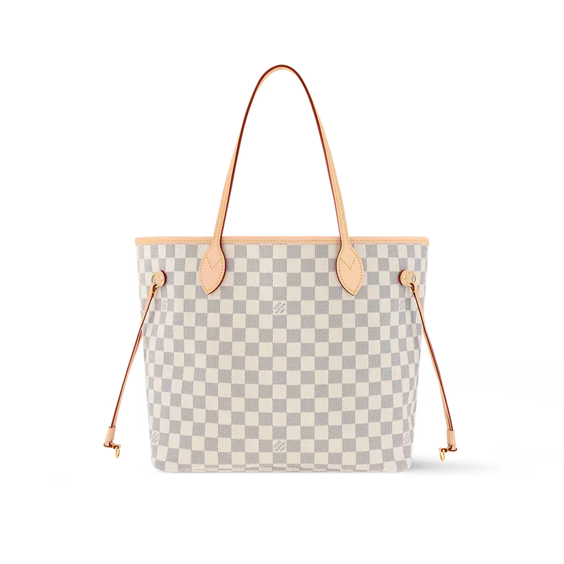 Louis Vuitton Neverfull MM - Damier Azur Canvas - Image 6