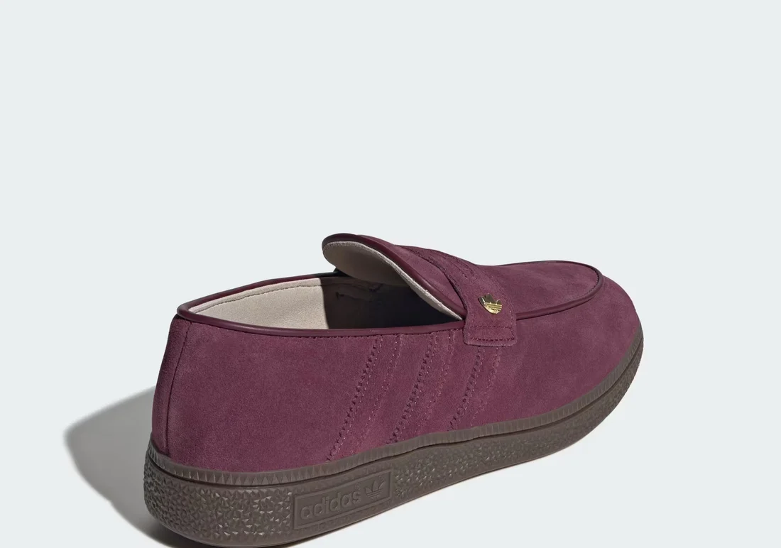 Adidas Handball Spezial Loafer - Burgundy / Dark Brown - Image 4