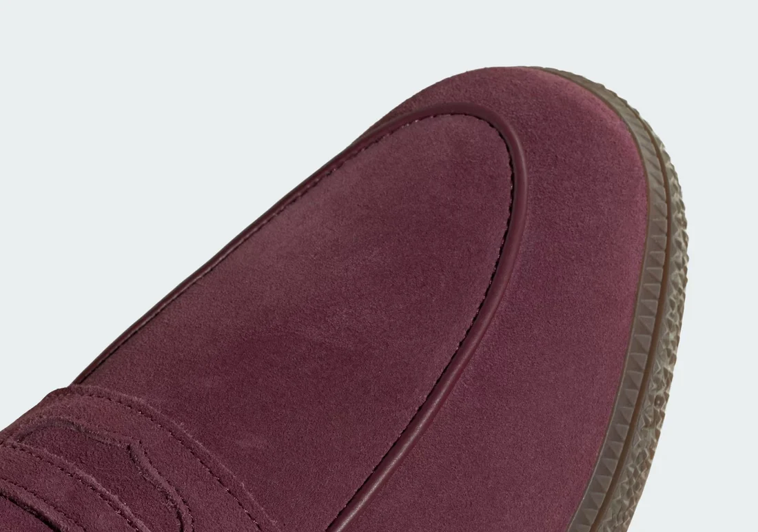 Adidas Handball Spezial Loafer - Burgundy / Dark Brown - Image 6