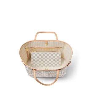 Alternative view of Louis Vuitton Neverfull MM - Damier Azur Canvas