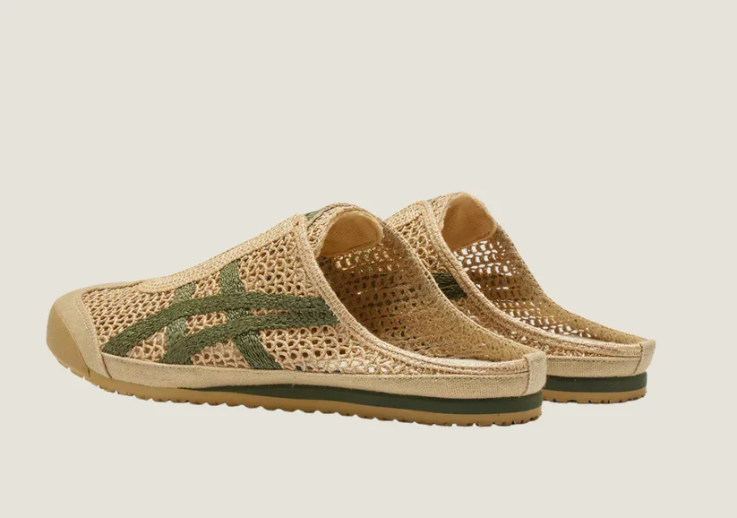Onitsuka Tiger Mexico 66 Sabot - Cream / Green - Image 4