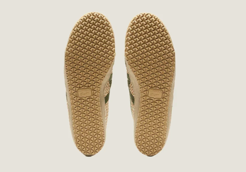 Onitsuka Tiger Mexico 66 Sabot - Cream / Green - Image 6