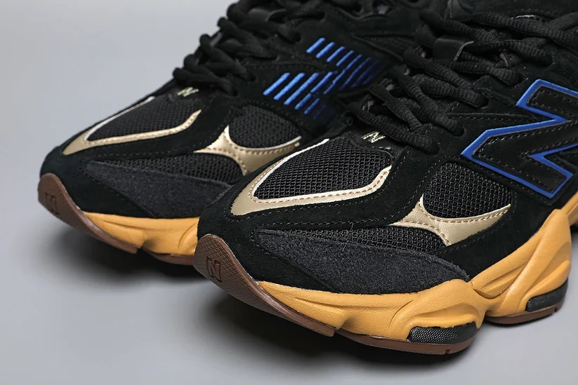 New Balance 9060 - Black / Yellow - Image 7