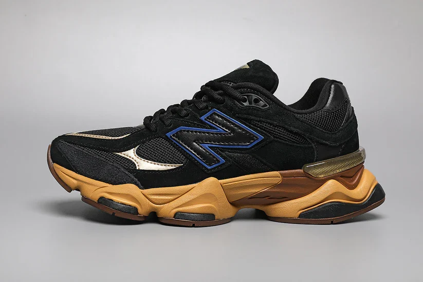 New Balance 9060 - Black / Yellow - Image 4