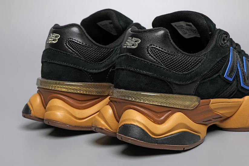 New Balance 9060 - Black / Yellow - Image 5
