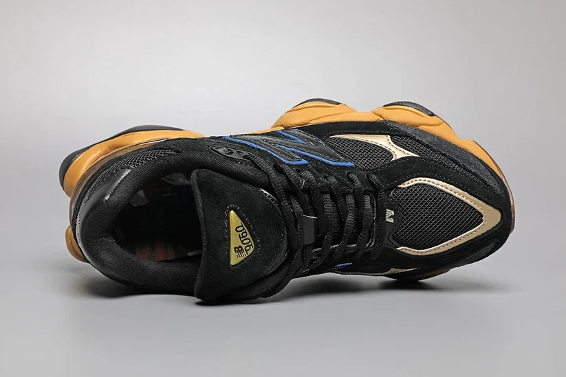 New Balance 9060 - Black / Yellow - Image 6