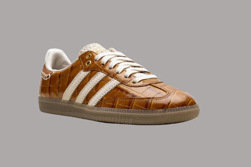Adidas Samba x Wales Bonner - Brown / Gum Sole - Image 2