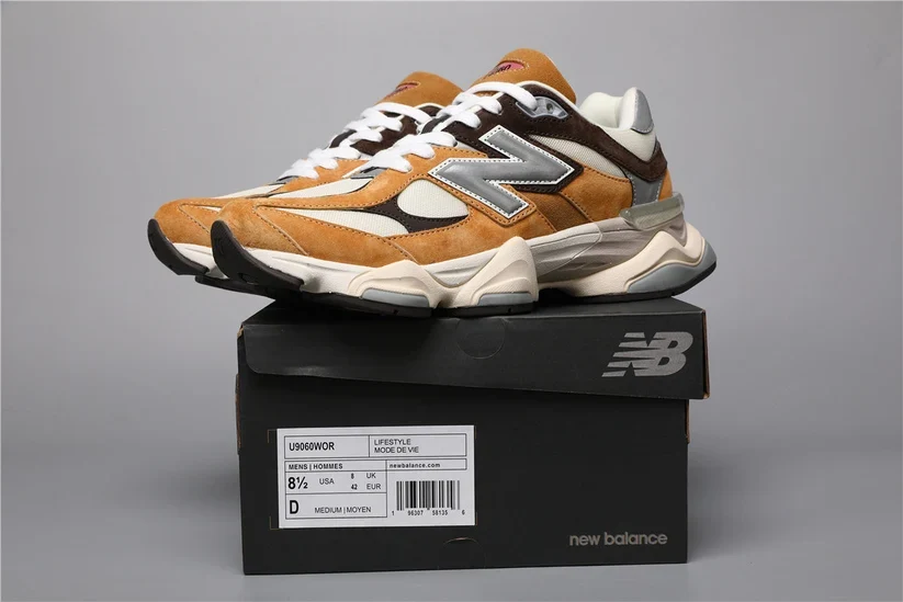 New Balance 9060 - Yellow / Brown - Image 7
