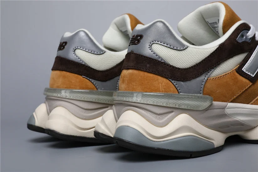 New Balance 9060 - Yellow / Brown - Image 3
