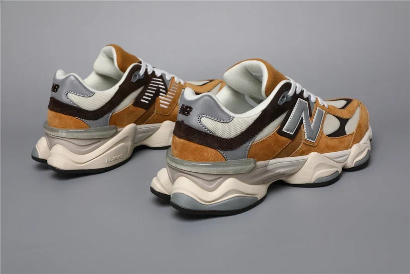 New Balance 9060 - Yellow / Brown - Image 5