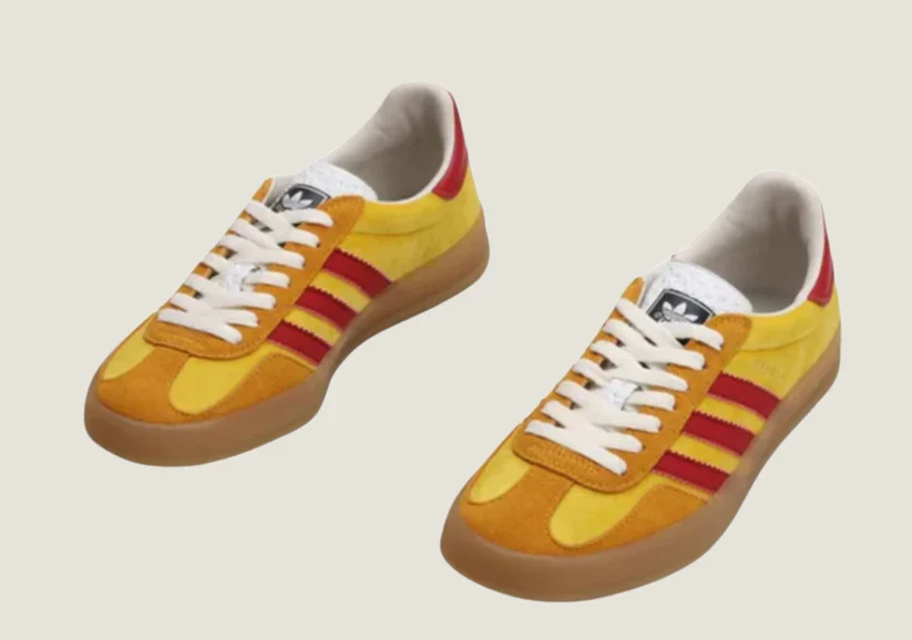 Adidas Gazelle Retro G - Yellow Velvet - Image 4