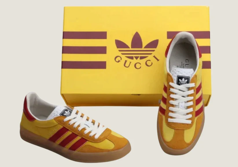 Adidas Gazelle Retro G - Yellow Velvet - Image 5