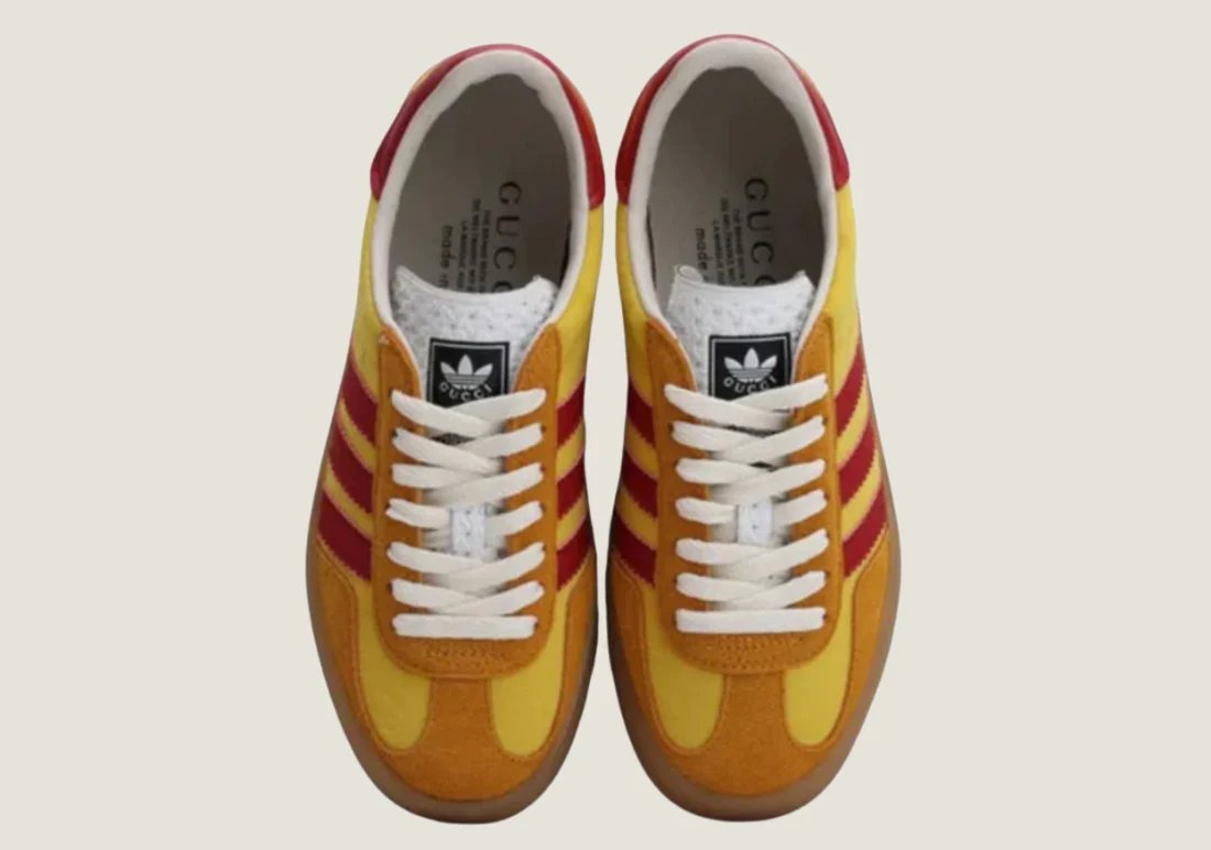 Adidas Gazelle Retro G - Yellow Velvet - Image 3