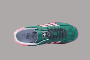 Alternative view of Adidas Gazelle Retro G - Pink & Green