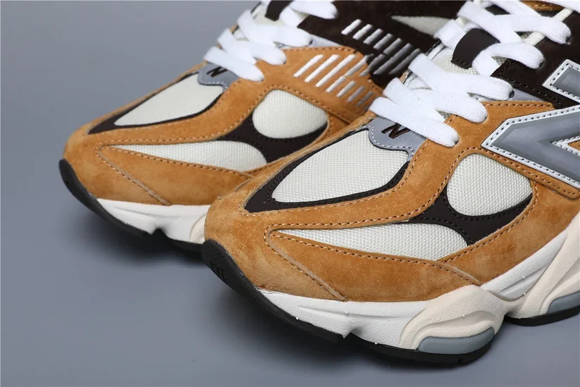 New Balance 9060 - Yellow / Brown - Image 4