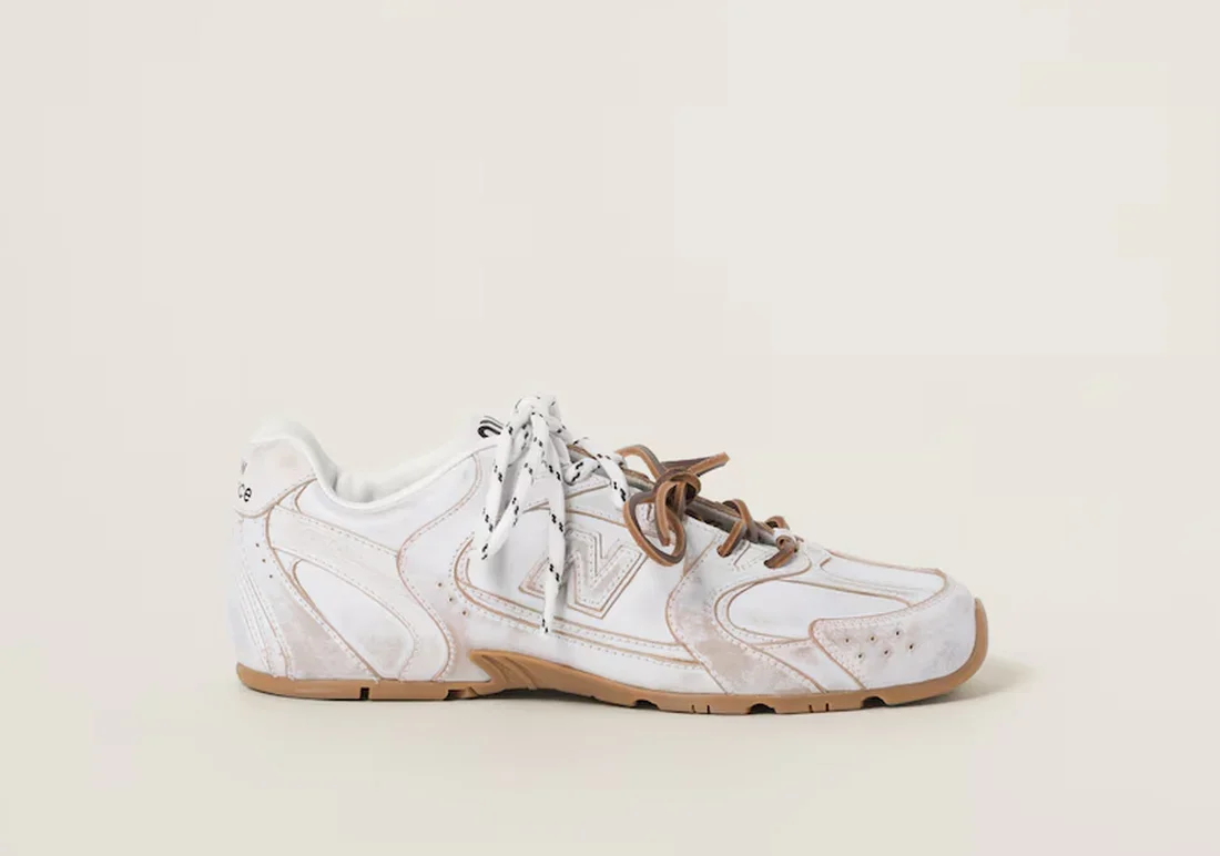 Miu Miu x New Balance 530 SL Runner - Leather (White)