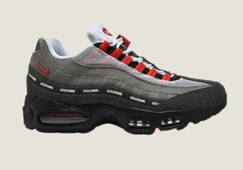 Nike Air Max 95 x Undefeated - Bright Crimson