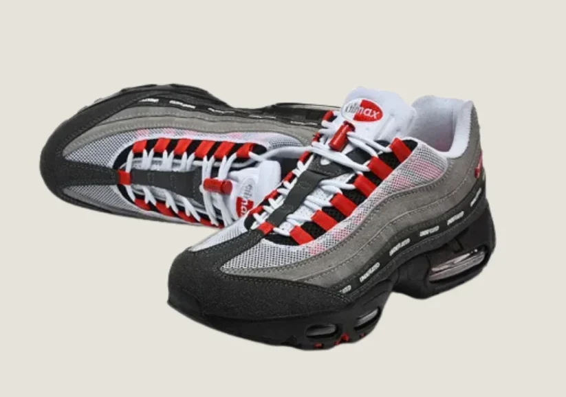 Nike Air Max 95 x Undefeated - Bright Crimson - Image 5